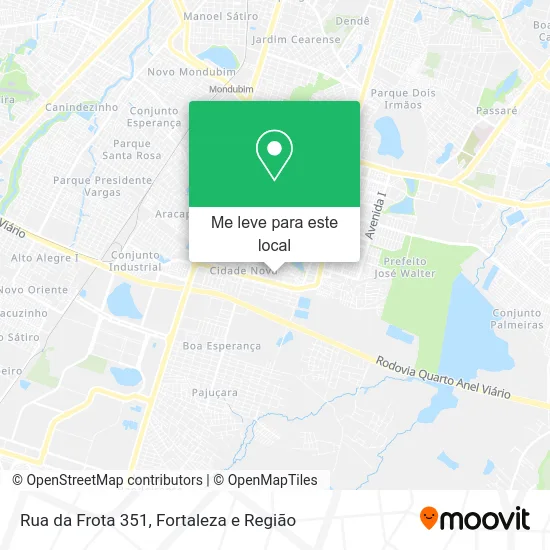 Rua da Frota 351 mapa
