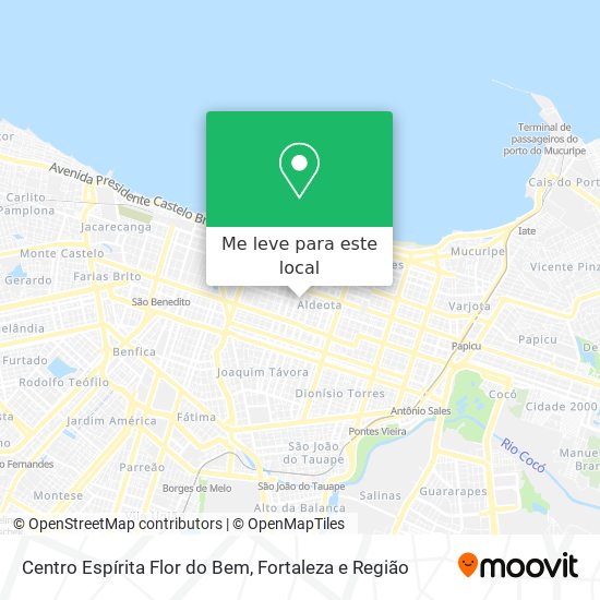 Centro Espírita Flor do Bem mapa