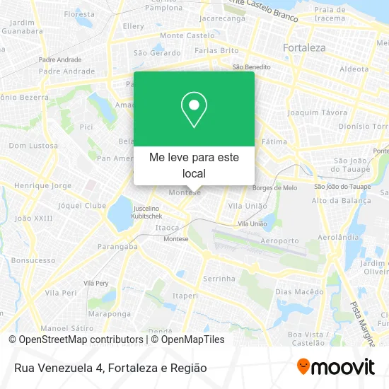 Rua Venezuela 4 mapa