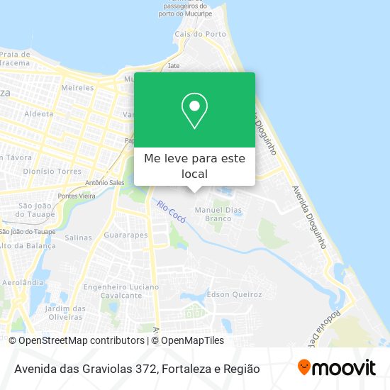 Avenida das Graviolas 372 mapa