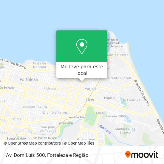 Av. Dom Luís 500 mapa