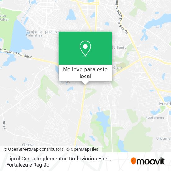 Ciprol Ceará Implementos Rodoviários Eireli mapa