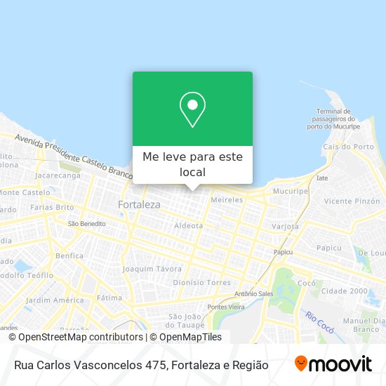 Rua Carlos Vasconcelos 475 mapa