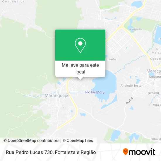 Rua Pedro Lucas 730 mapa