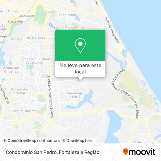 Condomínio   San Pedro mapa
