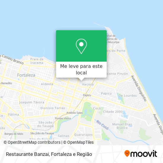 Restaurante Banzai mapa