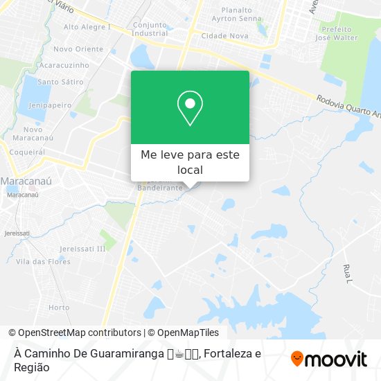 À Caminho De Guaramiranga 🚗☕💑💏 mapa