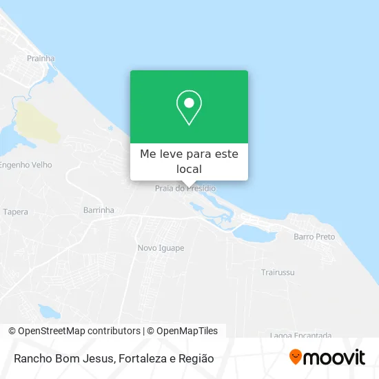 Rancho Bom Jesus mapa