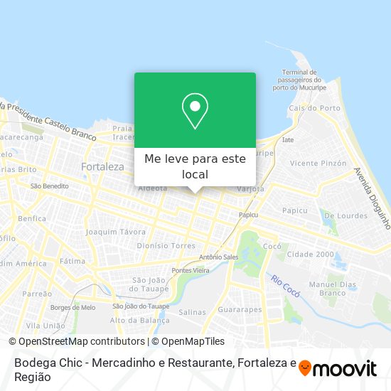 Bodega Chic - Mercadinho e Restaurante mapa