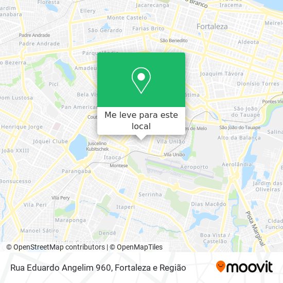 Rua Eduardo Angelim 960 mapa