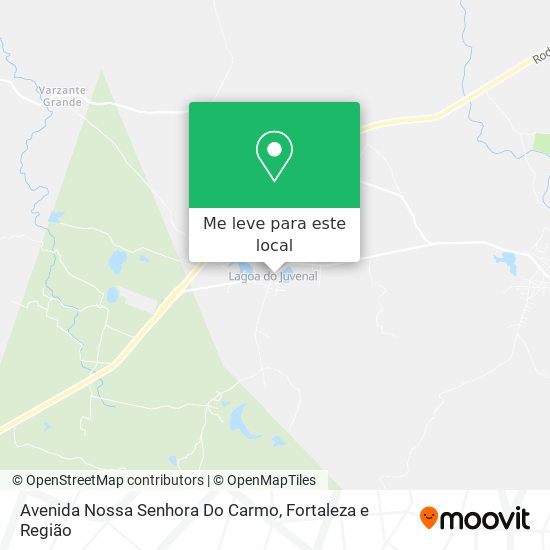 Avenida Nossa Senhora Do Carmo mapa