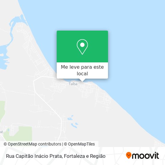 Rua Capitão Inácio Prata mapa