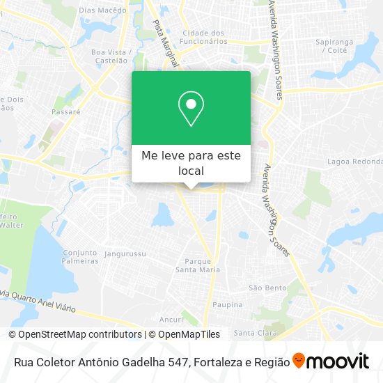 Rua Coletor Antônio Gadelha 547 mapa