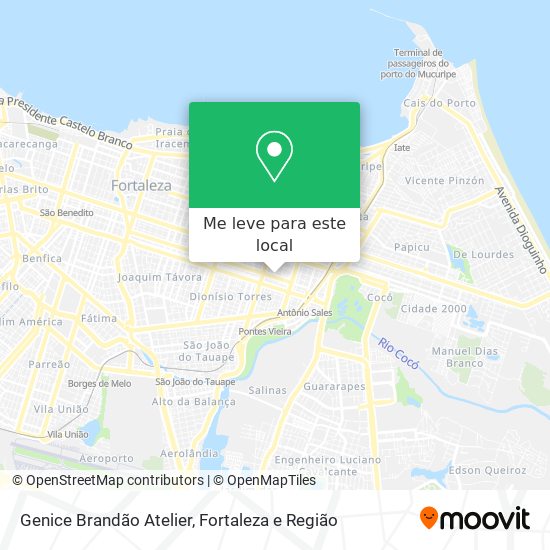 Genice Brandão Atelier mapa