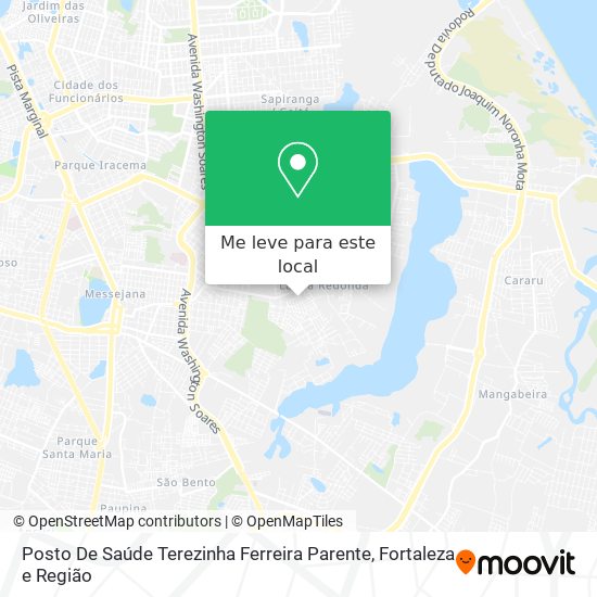 Posto De Saúde Terezinha Ferreira Parente mapa