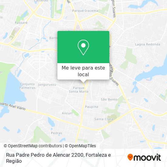 Rua Padre Pedro de Alencar 2200 mapa