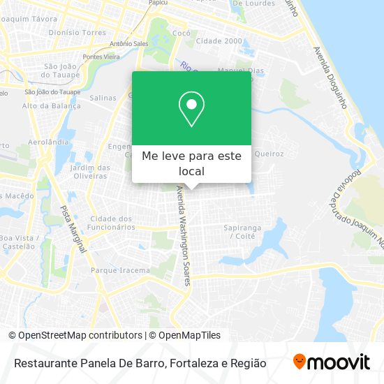 Restaurante Panela De Barro mapa