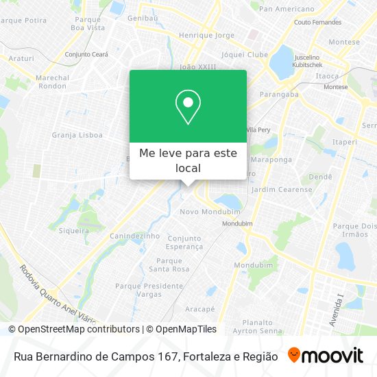 Rua Bernardino de Campos 167 mapa