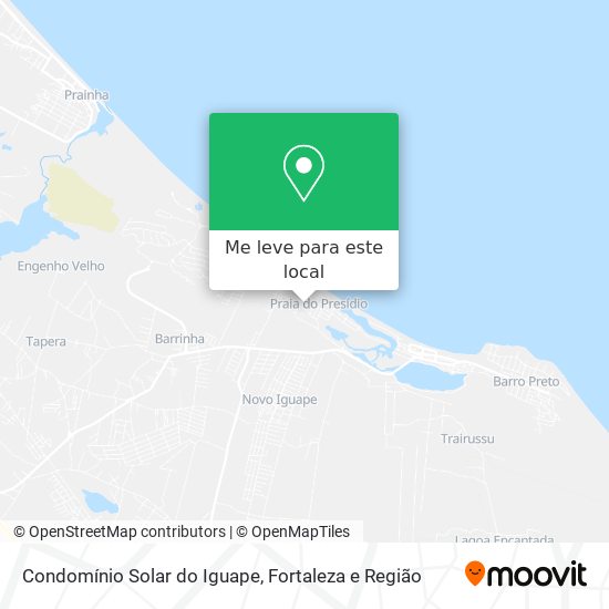 Condomínio Solar do Iguape mapa