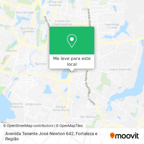Avenida Tenente José Newton 642 mapa