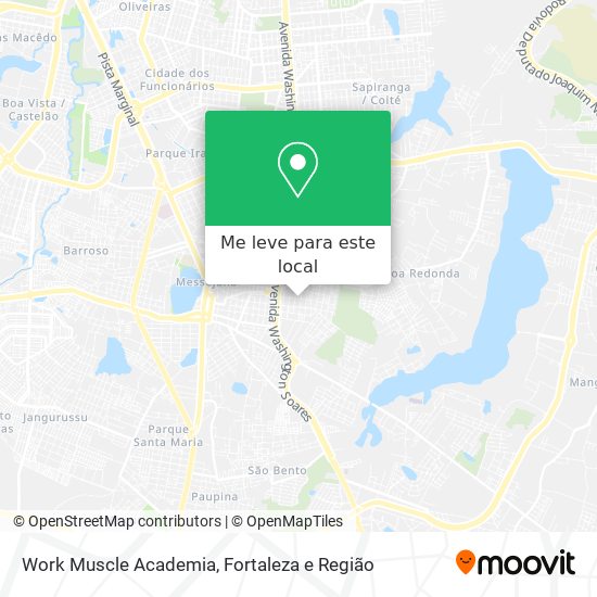 Work Muscle Academia mapa