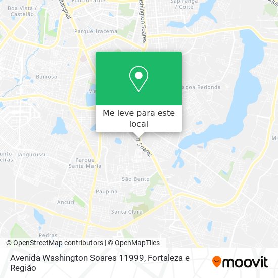 Avenida Washington Soares 11999 mapa