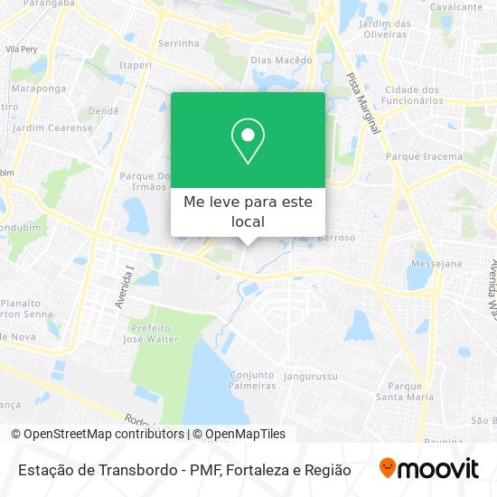 Estação de Transbordo - PMF mapa