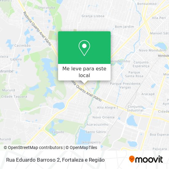 Rua Eduardo Barroso 2 mapa
