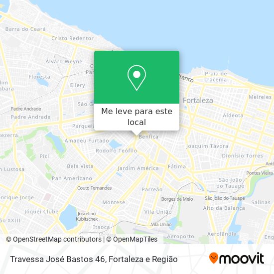 Travessa José Bastos 46 mapa