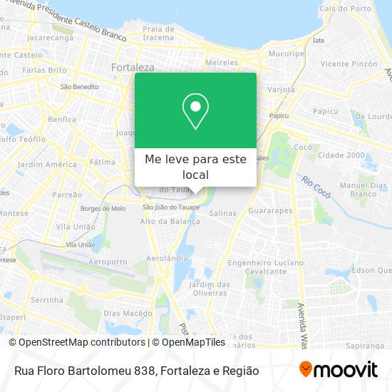 Rua Floro Bartolomeu 838 mapa