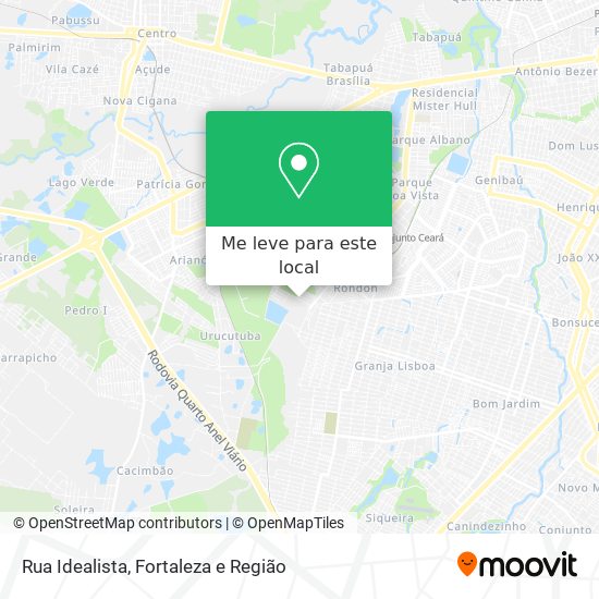 Rua Idealista mapa