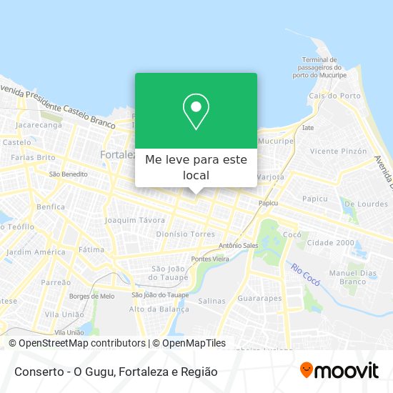 Conserto - O Gugu mapa