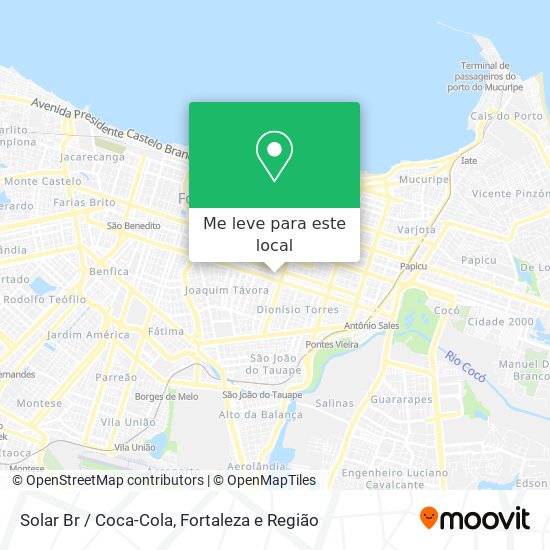 Solar Br / Coca-Cola mapa
