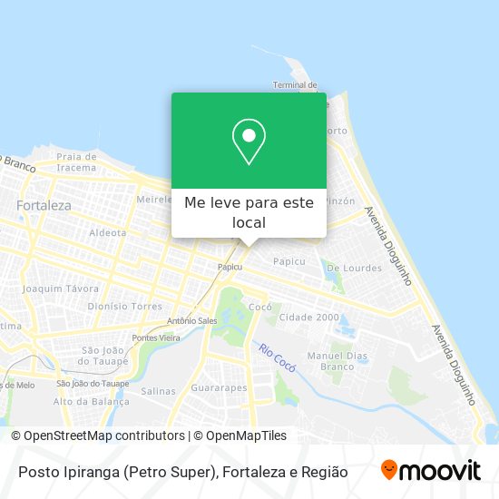 Posto Ipiranga (Petro Super) mapa