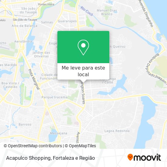 Acapulco Shopping mapa