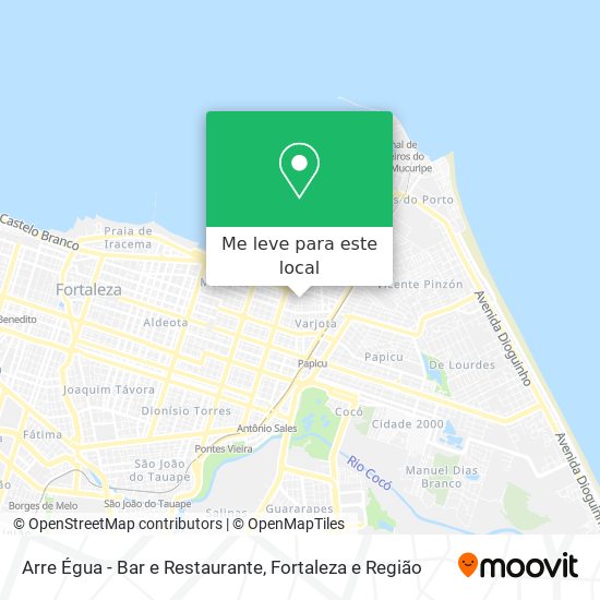 Arre Égua - Bar e Restaurante mapa