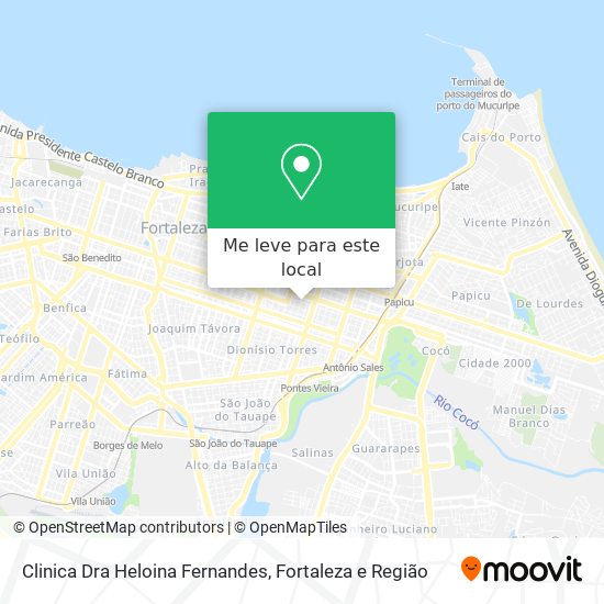 Clinica Dra Heloina Fernandes mapa