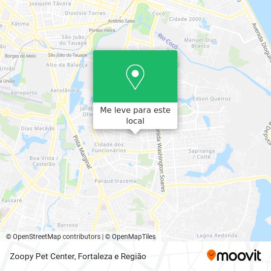 Zoopy Pet Center mapa