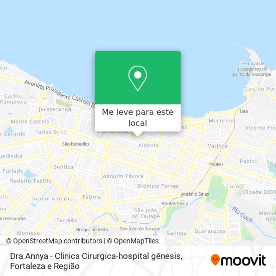 Dra Annya - Clinica Cirurgica-hospital gênesis mapa