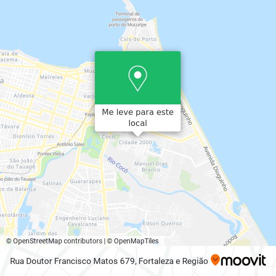 Rua Doutor Francisco Matos 679 mapa