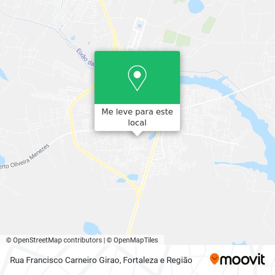 Rua Francisco Carneiro Girao mapa