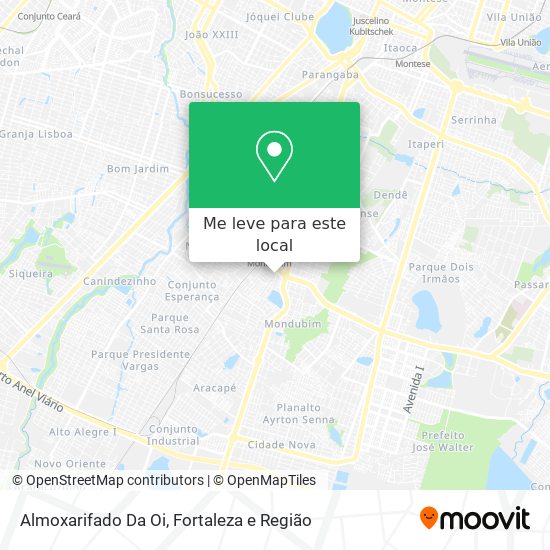 Almoxarifado Da Oi mapa