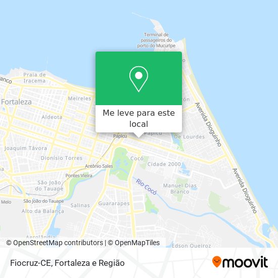Fiocruz-CE mapa