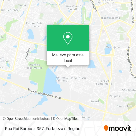 Rua Rui Barbosa 357 mapa