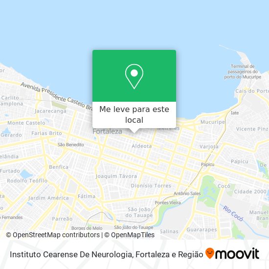Instituto Cearense De Neurologia mapa