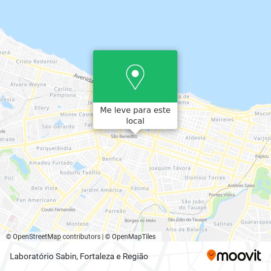 Laboratório Sabin mapa