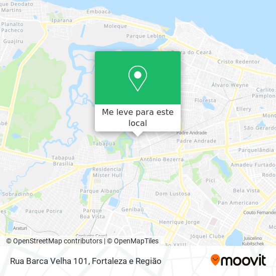 Rua Barca Velha 101 mapa