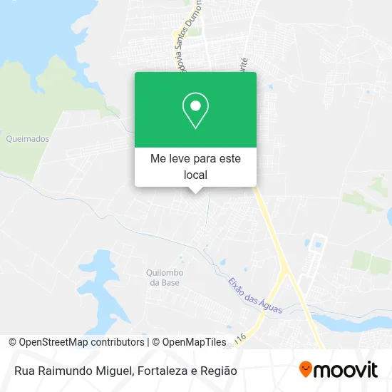 Rua Raimundo Miguel mapa