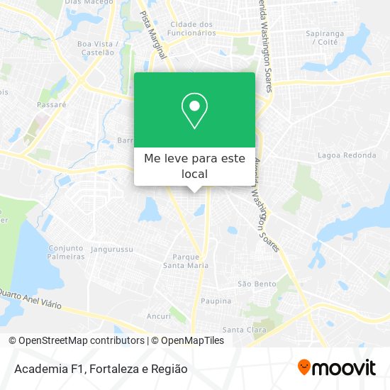 Academia F1 mapa