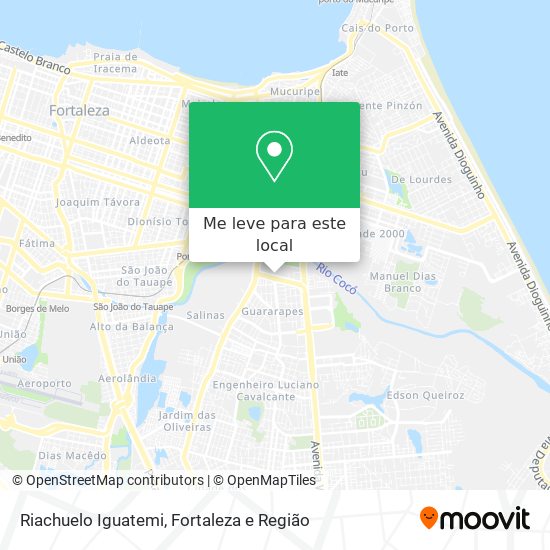 Riachuelo Iguatemi mapa